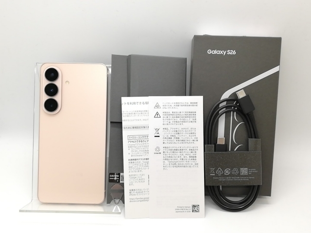 【中古】SAMSUNG 国内版 【SIMフリー】 Galaxy S26 ピンクゴールド 12GB 256GB【秋葉4号】保証期間１ヶ月【ランクA】_8