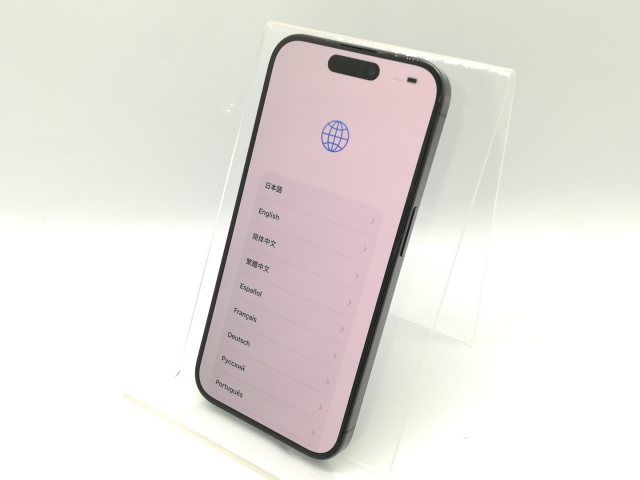 【中古】Apple 国内版 【SIMフリー】 iPhone 15 Pro 128GB ブラックチタニウム MTU73J/A【秋葉4号】保証期間１ヶ月【ランクB】_1