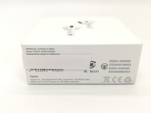 オーディオ機器 【保証書付き正規品】AirPods4 ノイズキャンセリング
