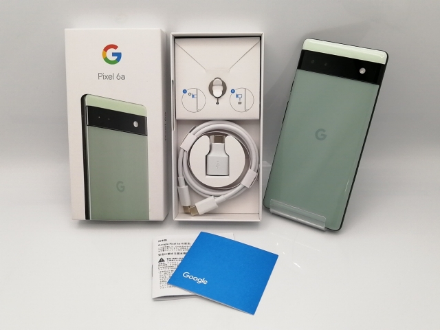 Google Pixel 6a セージ 128GB simフリー 楽天市場】【未使用品】Google pixel 6a 128GB Sage SIMフリー