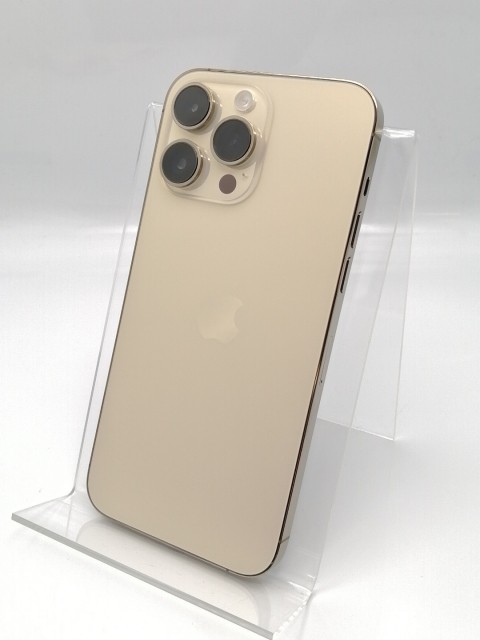【中古】Apple 国内版 【SIMフリー】 iPhone 14 Pro Max 1TB ゴールド MQ9M3J/A【秋葉4号】保証期間１ヶ月【ランクB】の通販は 150,410円
