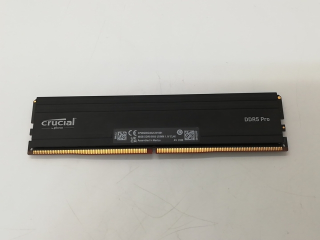 【中古】DDR5 48GB DDR5-5600(PC5-44800)【デスクトップPC用】【秋葉4号】保証期間１週間