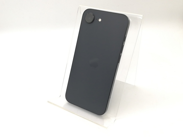 【中古】Apple SoftBank 【SIMフリー】 iPhone 16e 256GB ブラック MD1T4J/A【秋葉4号】保証期間１ヶ月【ランクB】