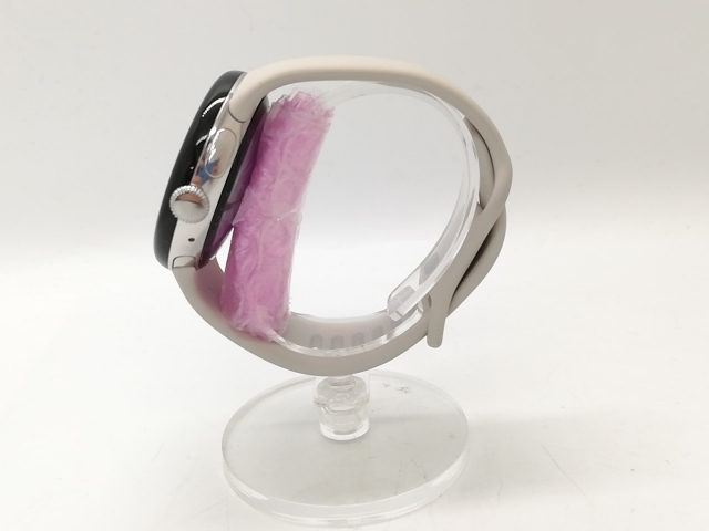 【中古】Google Pixel Watch3 Wi-Fiモデル 45mm Polished Silver アルミケース/Porcelain アクティブ バンド【秋葉4号】保証期間１ヶ月【ランクB】_3