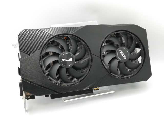 【中古】ASUS DUAL-RTX2060-O6G-EVO RTX2060/6GB(GDDR6)/PCI-E【秋葉4号】保証期間１週間