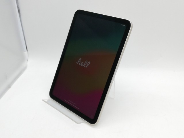 【中古】Apple iPad mini（第6世代/2021） Wi-Fiモデル 256GB スターライト MK7V3J/A【京都】保証期間１ヶ月【ランクA】