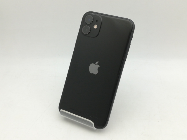 【中古】Apple docomo 【SIMロック解除済み】 iPhone 11 128GB ブラック MHDH3J/A（後期型番）【京都】保証期間１ヶ月【ランクC】