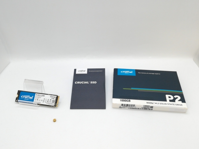 【中古】Crucial P2(CT1000P2SSD8JP) 1TB/M.2 2280(PCIe3.0 NVMe)/QLC【京都】保証期間１週間_4