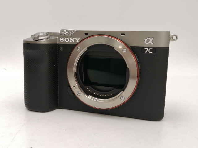【中古】SONY α7C ボディ ILCE-7C シルバー【新宿2】保証期間１ヶ月【ランクB】