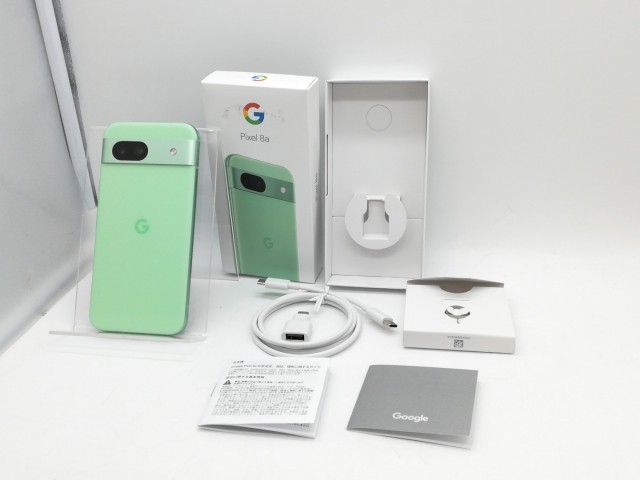 【中古】Google docomo 【SIMフリー】 Pixel 8a アロエ 8GB 128GB G576D【京都】保証期間１ヶ月【ランクA】