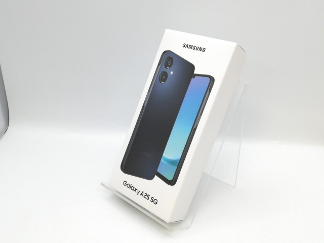 【未使用】SAMSUNG docomo 【SIMフリー】 Galaxy A25 5G ブラック 4GB 64GB SC-53F【博多】保証期間３ヶ月 17,235円