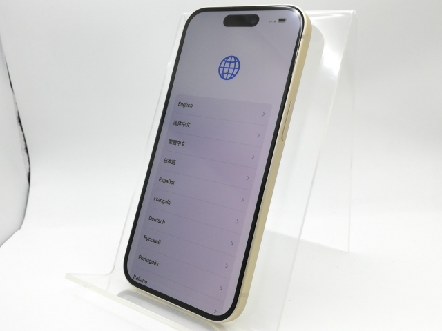 【中古】Apple 国内版 【SIMフリー】 iPhone 15 512GB イエロー MTMW3J/A【京都】保証期間１ヶ月【ランクB】