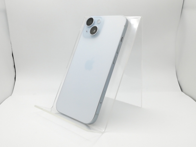 中古】Apple 国内版 【SIMフリー】 iPhone 15 128GB ブルー MTML3J/A