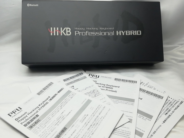 【中古】PFU Happy Hacking Keyboard Professional HYBRID Type-S 英語配列／墨 PD-KB800BS【秋葉3号】保証期間１週間_7