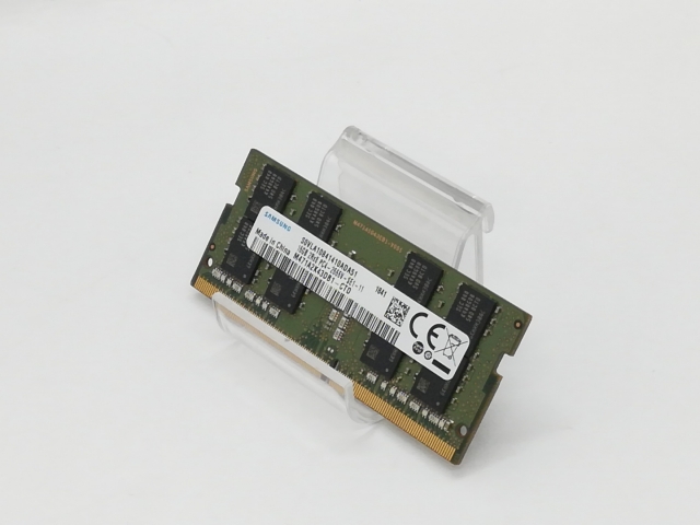 【中古】260PIN 16GB DDR4-2666(PC4-21300) SODIMM 【ノートPC用】【京都】保証期間１週間