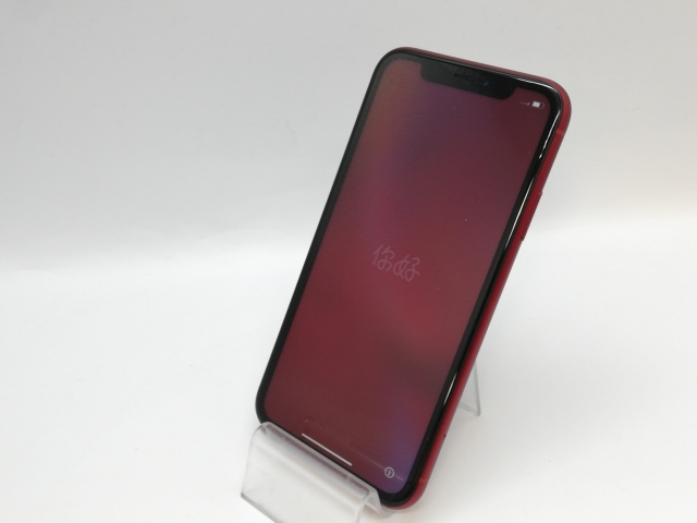 iPhone XR 128GB レッド au simロックあり 本体のみ 中古】Apple au 【SIMロック解除済み】 iPhone XR 128GB (PRODUCT)RED
