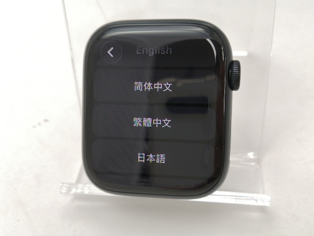 【中古】Apple Apple Watch Nike Series7 GPS 45mm ミッドナイトアルミニウムケース (バンド無し)【新宿2】保証期間１ヶ月【ランクB】
