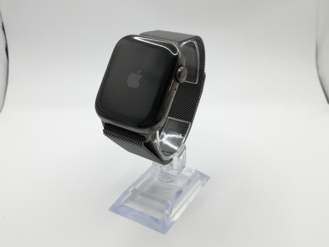【中古】Apple Apple Watch Series8 45mm Cellular グラファイトステンレススチールケース/グラファイトミラネーゼループ MNKX3J/A【京都】保証期間１ヶ月【ランクA】