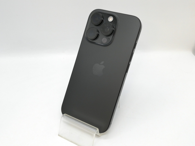 【中古】Apple 国内版 【SIMフリー】 iPhone 16 Pro 512GB ブラックチタニウム MYN43J/A【京都】保証期間１ヶ月【ランクA】