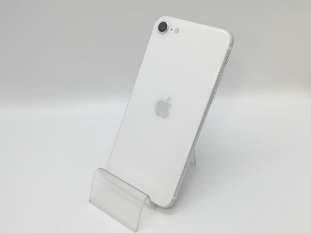 【中古】Apple SoftBank 【SIMロック解除済み】 iPhone SE（第2世代） 64GB ホワイト MX9T2J/A【京都】保証期間１ヶ月【ランクC】_1