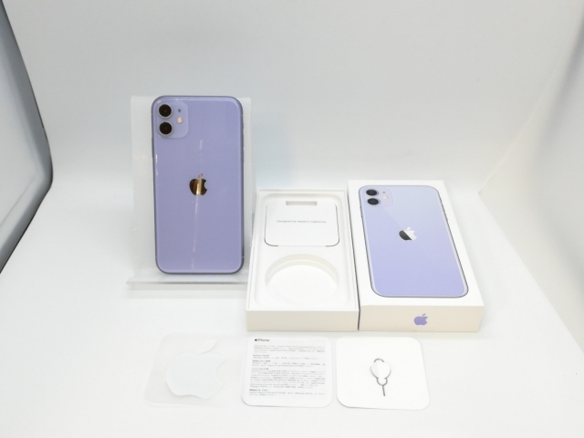 iPhone 11 パープル 64 GB Softbank 中古】Apple SoftBank 【SIMロック