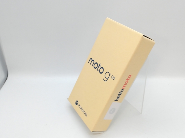 【未使用】MOTOROLA 国内版 【SIMフリー】 moto g05 フレッシュラベンダー 8GB 128GB XT2523-5【三宮センター】保証期間３ヶ月