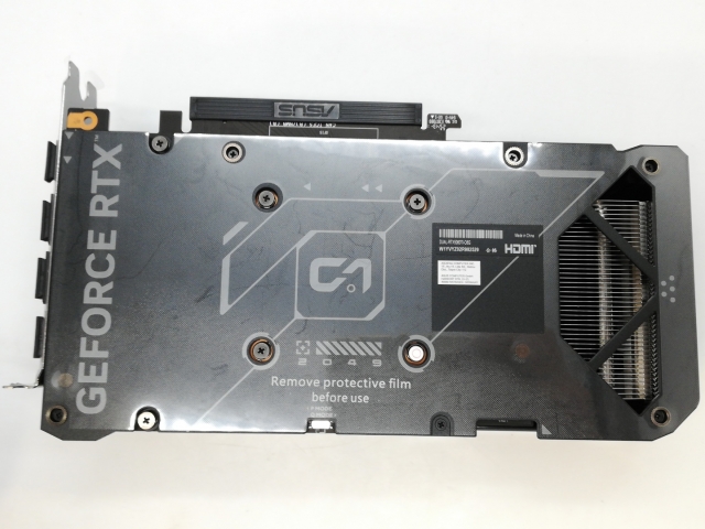 【中古】ASUS DUAL-RTX5060TI-O8G RTX5060Ti/8GB(GDDR7)【京都】保証期間１週間_1