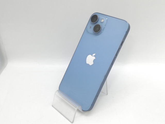中古】Apple 国内版 【SIMフリー】 iPhone 14 128GB ブルー MPVJ3J/A