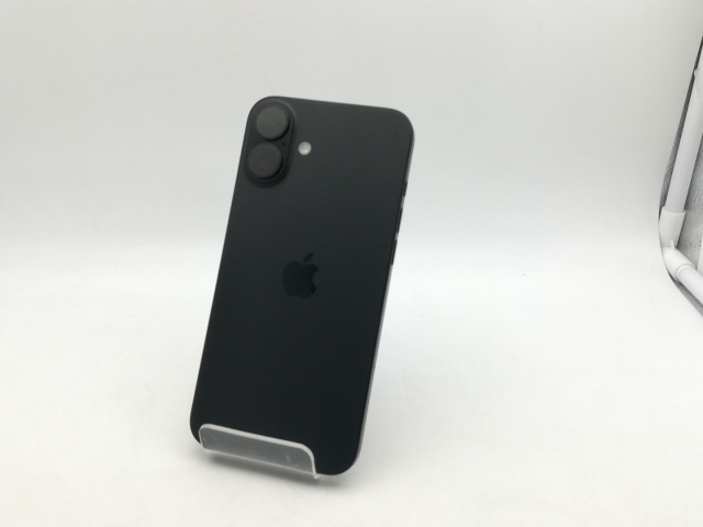【中古】Apple 国内版 【SIMフリー】 iPhone 16 Plus 128GB ブラック MXVA3J/A【神戸】保証期間１ヶ月【ランクA】