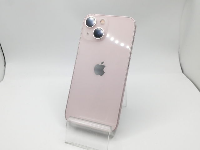 【中古】Apple 国内版 【SIMフリー】 iPhone 13 mini 128GB ピンク MLJF3J/A【京都】保証期間１ヶ月【ランクB】