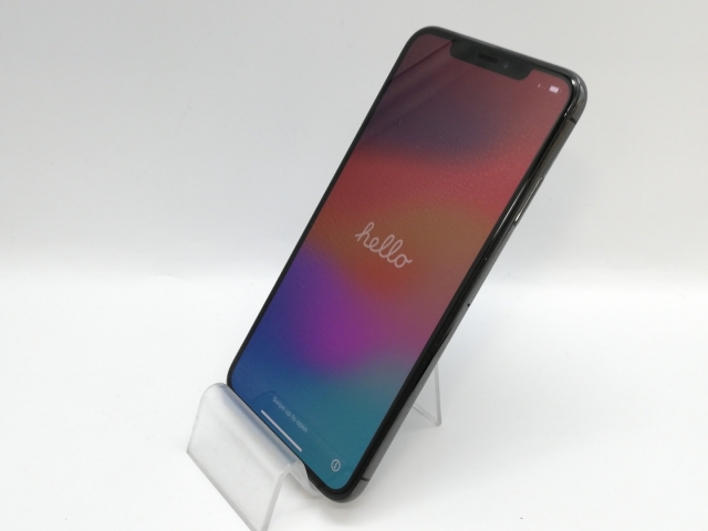 【中古】Apple docomo 【SIMロック解除済み】 iPhone XS Max 256GB スペースグレイ MT6U2J/A【京都】保証期間１ヶ月【ランクC】