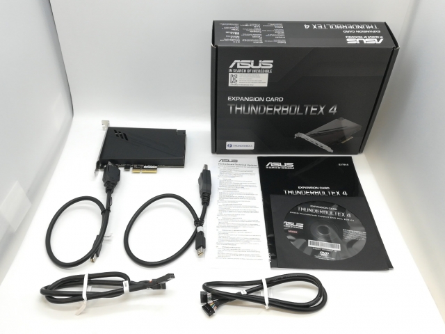 中古】ASUS ThunderboltEX 4 Thunderbolt 4拡張カード/PCIe3.0 x4