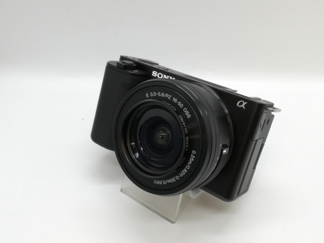 中古】SONY VLOGCAM ZV-E10L パワーズームレンズキット ブラック【京都 