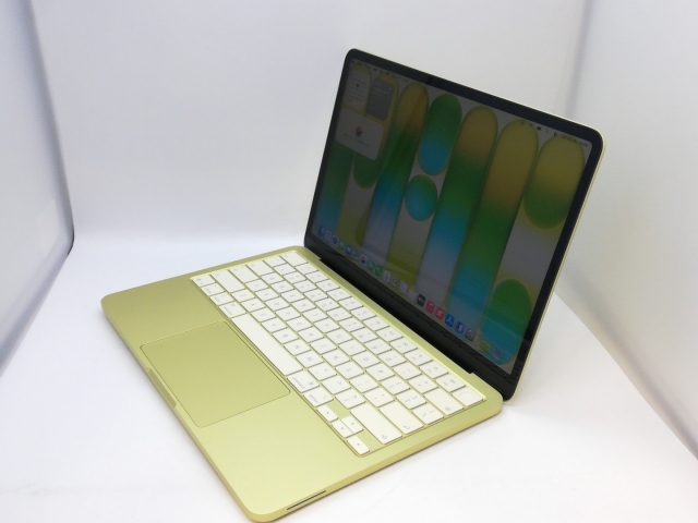 【中古】Apple MacBook Neo 13インチ CTO A18 Pro(CPU:6C/GPU:5C) 8GB/512GB シトラス (13インチ,A18 Pro)【三宮駅前】保証期間１ヶ月【ランクA】