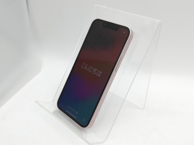 【中古】Apple docomo 【SIMフリー】 iPhone 13 mini 128GB ピンク MLJF3J/A【京都】保証期間１ヶ月【ランクC】