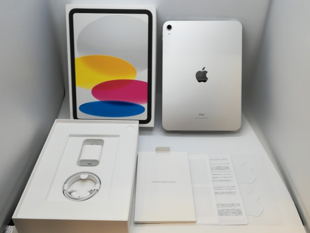 【中古】Apple 【Wi-Fi】 iPad（第10世代/2022） 64GB シルバー MPQ03J/A【OSU301】保証期間１ヶ月【ランクA】