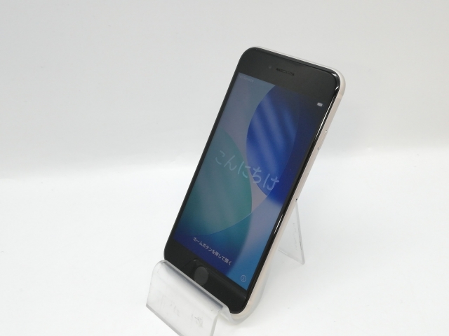 【中古】Apple docomo 【SIMフリー】 iPhone SE（第3世代） 128GB スターライト MMYG3J/A【神戸】保証期間１ヶ月【ランクB】