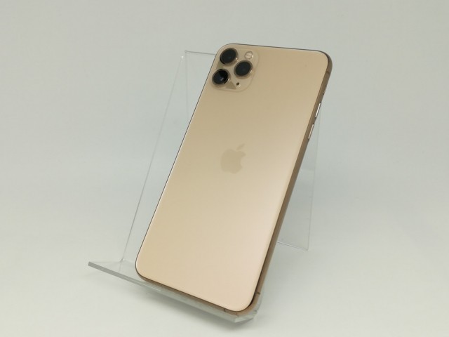 【中古】Apple au 【SIMロック解除済み】 iPhone 11 Pro Max 256GB ゴールド MWHL2J/A【京都】保証期間１ヶ月【ランクA】