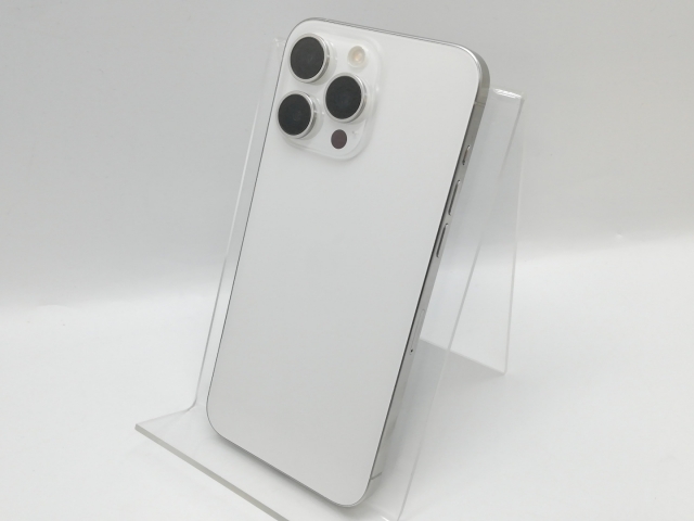 【中古】Apple 国内版 【SIMフリー】 iPhone 15 Pro Max 256GB ホワイトチタニウム MU6Q3J/A【神戸】保証期間１ヶ月【ランクA】