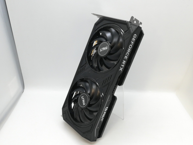 【中古】Palit NE64060019P1-1070D (GeForce RTX 4060 Dual 8GB) RTX4060/8GB(GDDR6)【京都】保証期間１週間 31,837円