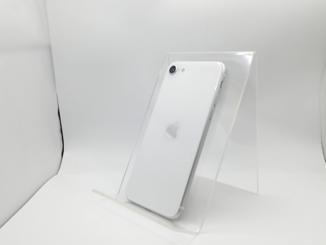 【中古】Apple au 【SIMロック解除済み】 iPhone SE（第2世代） 64GB ホワイト MHGQ3J/A（後期型番）【京都】保証期間１ヶ月【ランクC】