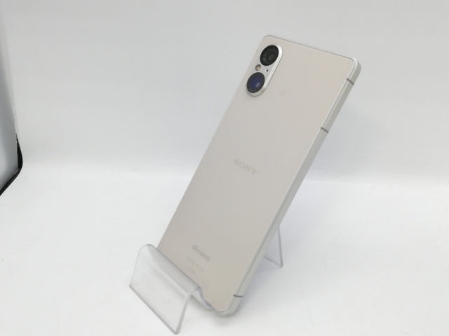 中古】SONY docomo 【SIMフリー】 Xperia 5 V 8GB 128GB プラチナ