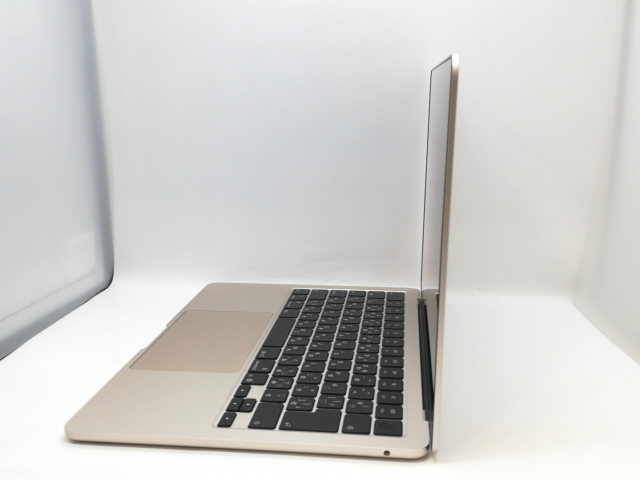 【中古】Apple MacBook Air 13インチ CTO (M4, 2025) スターライト M4(CPU:10C/GPU:10C)/32G/1T【京都】保証期間１ヶ月【ランクA】_2