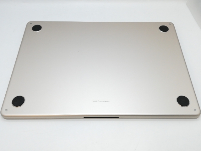 【中古】Apple MacBook Air 13インチ CTO (M4, 2025) スターライト M4(CPU:10C/GPU:10C)/32G/1T【京都】保証期間１ヶ月【ランクA】_6