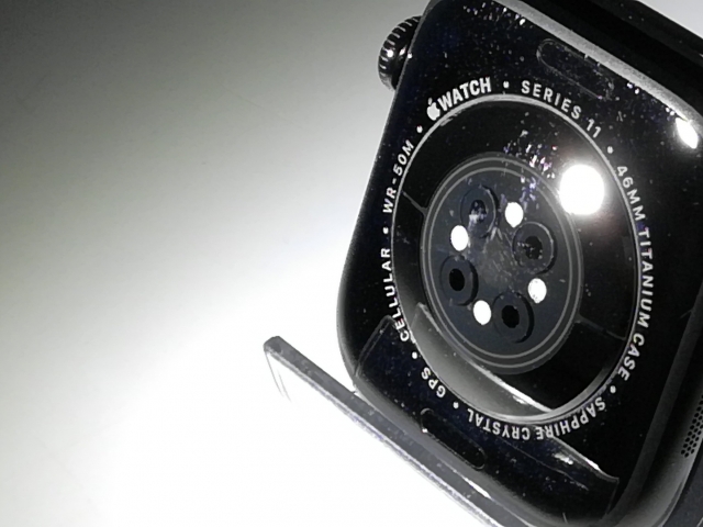 【中古】Apple Apple Watch Series11 46mm Cellular スレートチタニウムケース/スレートミラネーゼループ (M/L) MFD44J/A【京都】保証期間１ヶ月【ランクB】_7