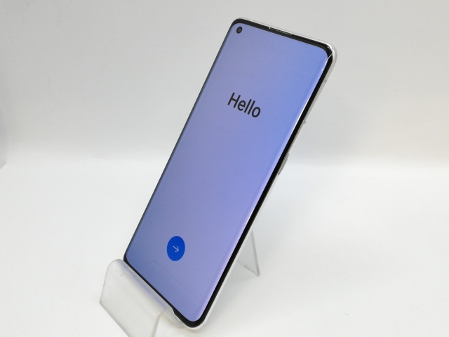 【中古】Oppo 国内版 【SIMフリー】 OPPO Find X3 Pro ホワイト 12GB 256GB CPH2173【京都】保証期間１ヶ月【ランクB】
