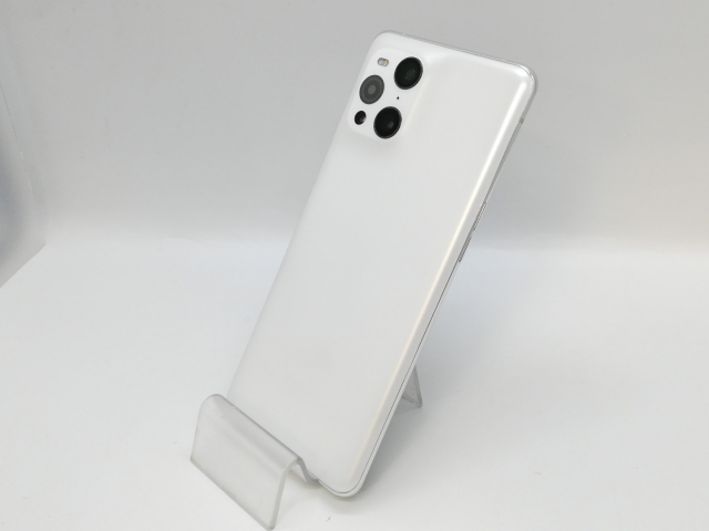 【中古】Oppo 国内版 【SIMフリー】 OPPO Find X3 Pro ホワイト 12GB 256GB CPH2173【京都】保証期間１ヶ月【ランクB】_1