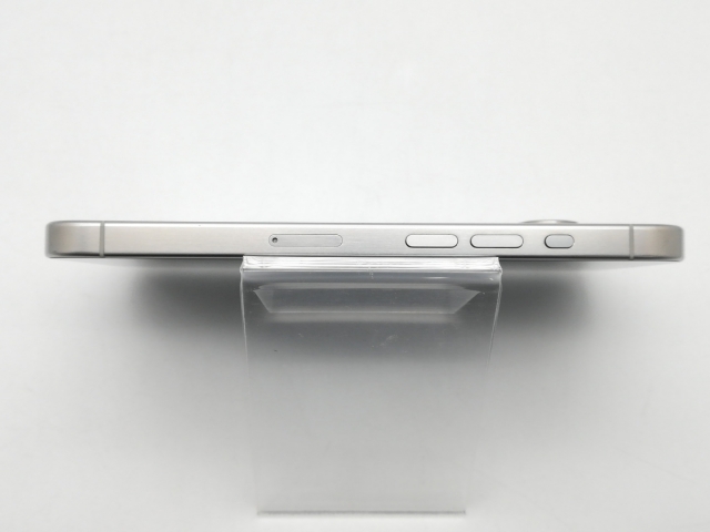 【中古】Apple 国内版 【SIMフリー】 iPhone 15 Pro 128GB ホワイトチタニウム MTU83J/A【鹿児島中町】保証期間１ヶ月【ランクA】_5