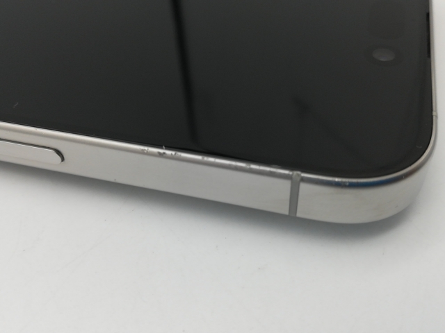 【中古】Apple 国内版 【SIMフリー】 iPhone 15 Pro 128GB ホワイトチタニウム MTU83J/A【鹿児島中町】保証期間１ヶ月【ランクA】_8