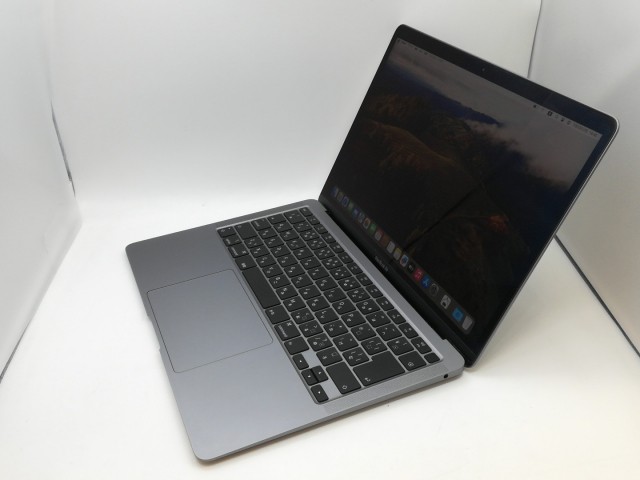 【中古】Apple MacBook Air 13インチ CTO (Early 2020) スペースグレイ Core i7(1.2G)/8G/256G/Iris Plus【京都】保証期間１ヶ月【ランク